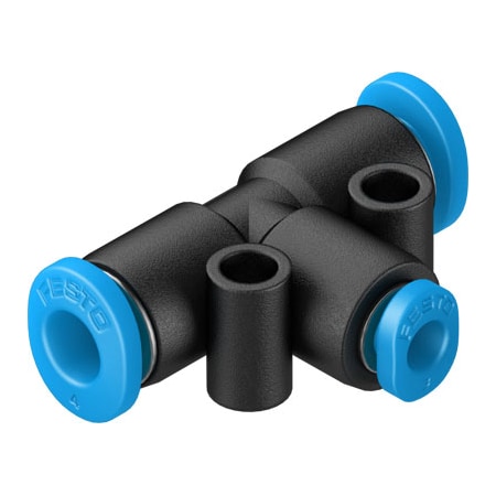 Festo Push-In T-Connector QSMT-4-3 QSMT-4-3